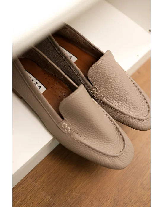 Hakiki Deri Kadın Abay Vizyon Saraçlı Babet