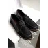 Rosa Erkek Siyah Süet Garnili Bağcıklı Loafer Günlük Casual Ayakkabı