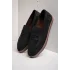 Livya Erkek Siyah Süet Loafer Ayakkabı