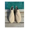 Daisy Erkek Suni Deri Bej Lastikli Espadril