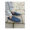 Daisy Erkek Suni Deri Mavi Lastikli Espadril