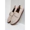 Rosa Erkek Bej Süet Bağcıklı Loafer Günlük Casual Ayakkabı