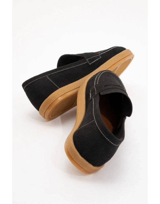 Freya Erkek Suni Deri tozu Günlük ayakkabı