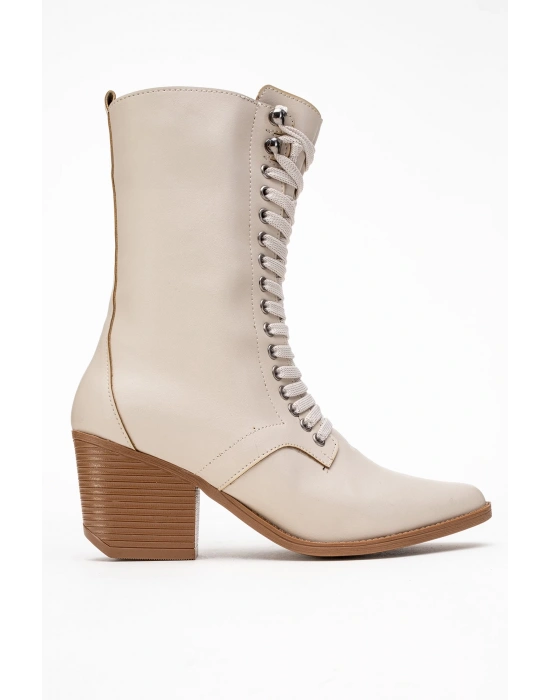 Maria Kadın Bağcıklı Postal Western Dallas Bot