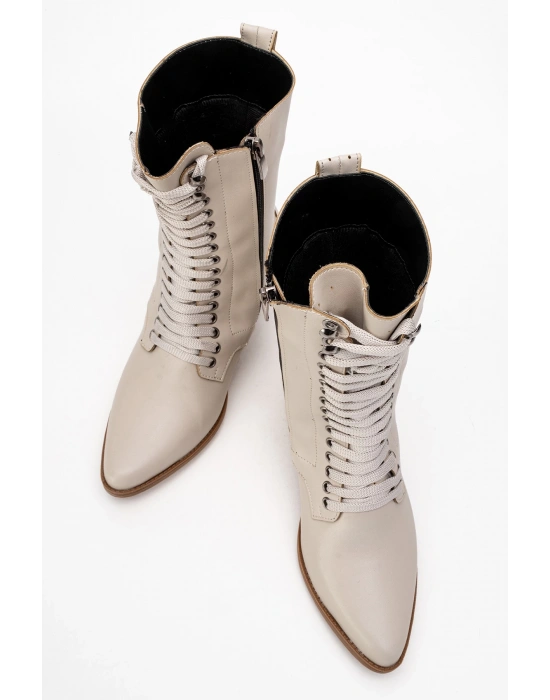 Maria Kadın Bağcıklı Postal Western Dallas Bot