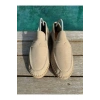 Lotus Erkek Suni Deri Bej Loafer Espadril