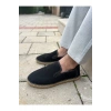 Daisy Erkek Suni Deri Siyah Lastikli Espadril