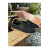 Daisy Erkek Suni Deri Siyah Lastikli Espadril