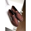 Rosa Erkek Acı Kahve Süet Garnili Bağcıklı Loafer Günlük Casual Ayakkabı