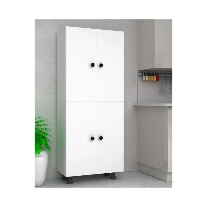 Çok Amaçlı Dolap 6 Bölmeli 70 Cm 1.sınıf Mdf Kiler Banyo Mutfak Dolabı