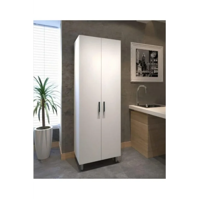 Mdf Çok Amaçlı Beyaz Dolap Mutfak Dolabı 70 cm