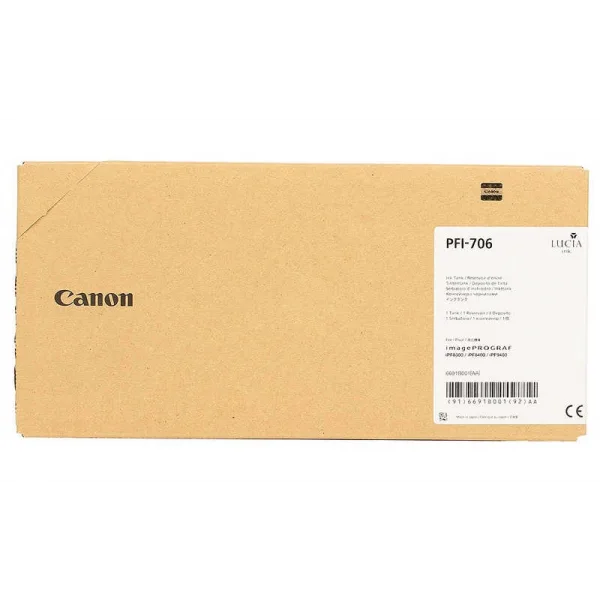 Canon Pfi 706Bk Siyah Kartuş İpf8300 / İpf8400