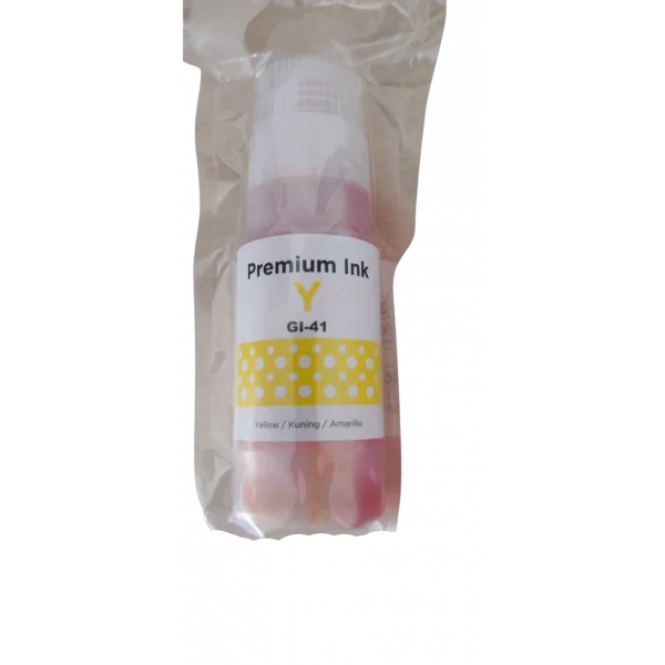Canon Pixma GI-41 Y  Sarı Muadil Mürekkep