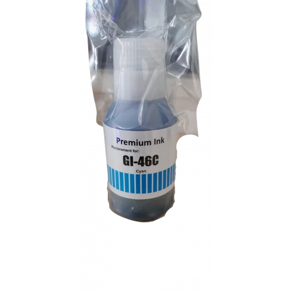Canon Pixma GI-46 C Mavi Muadil Mürekkep