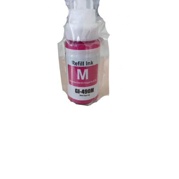 Canon Pixma GI-490 M  Kırmızı Muadil Mürekkep