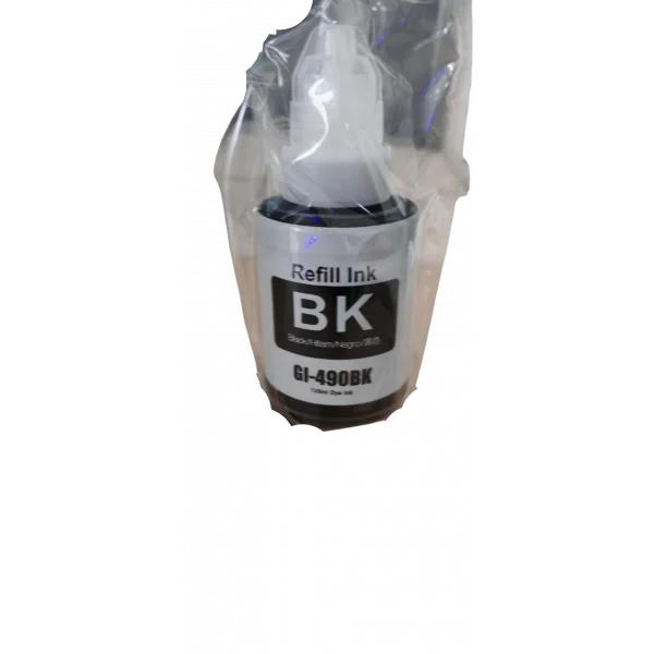 Canon Pixma GI-490 BK Siyah Muadil Mürekkep