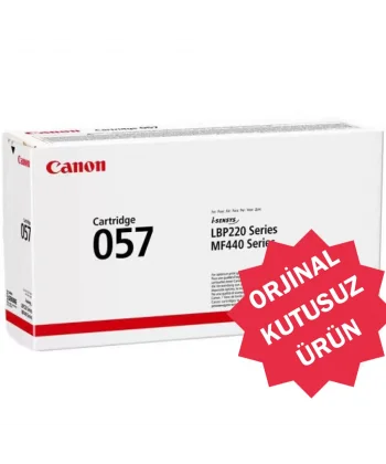 Canon CRG-057 Siyah Orjinal Toner(Kutusuz)