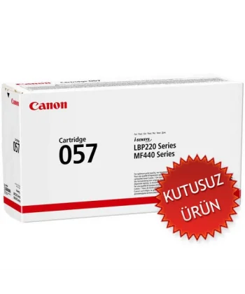 Canon CRG-057H Siyah Kutulu Orjinal Toner