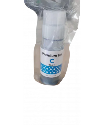 Canon Pixma GI-41 C Mavi Muadil Mürekkep