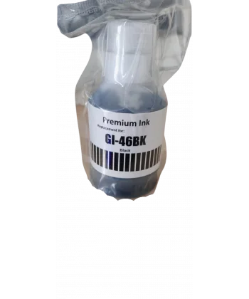 Canon Pixma GI-46 BK Siyah Muadil Mürekkep