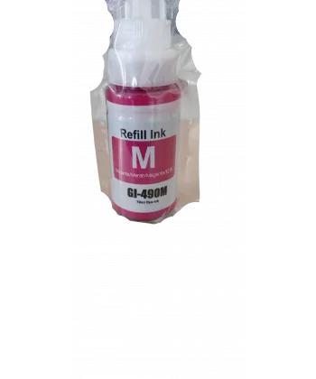 Canon Pixma GI-490 M  Kırmızı Muadil Mürekkep