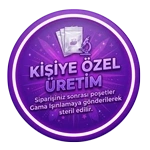 Kişiye Özel Steril Numune Poşeti