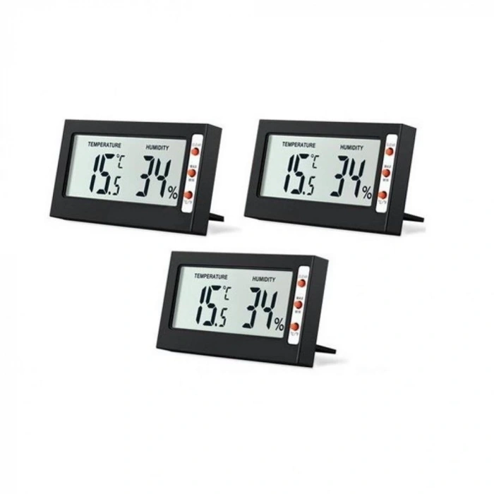 3 ADET LYK STH Mini Sıcaklık ve Nem Ölçer