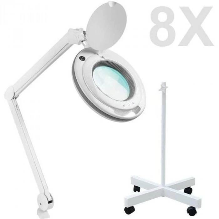 6017 Model 8X Işıklı Ayaklı Büyüteç