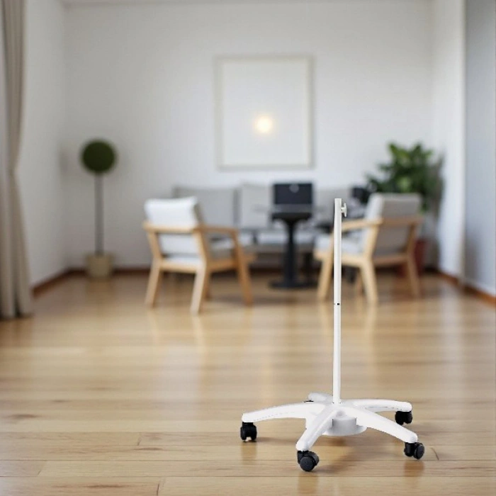 T5 Premium Büyüteç Ayağı | Beş Tekerlekli