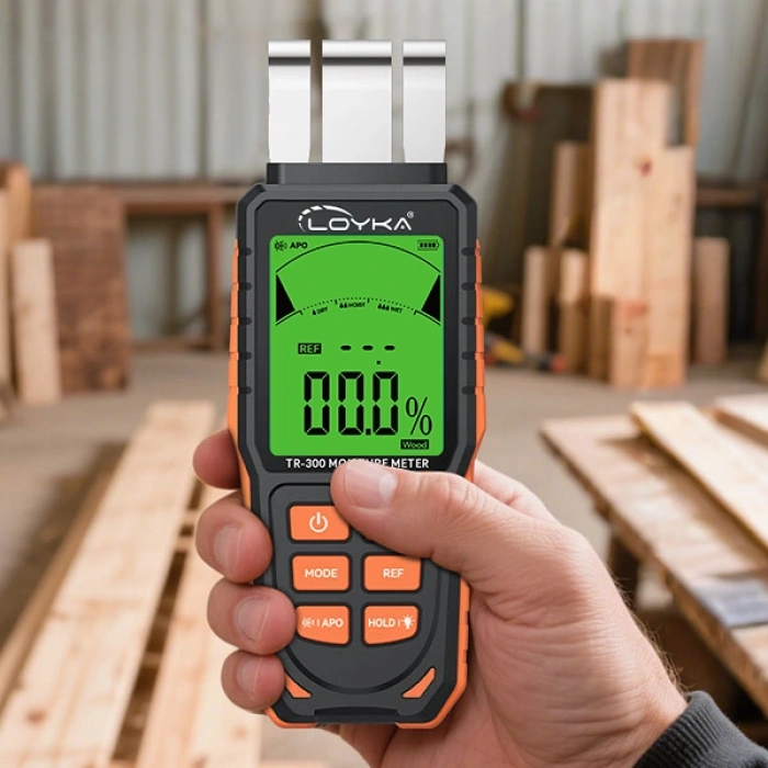 TR-300 Ahşap ve Yapı Malzemesi Nem Ölçer | Deri ve Kağıt Nemi