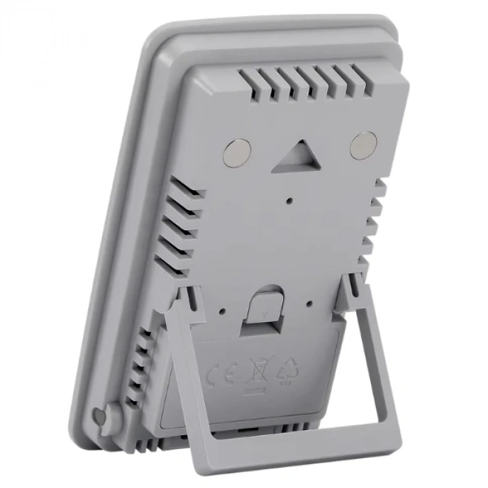 Loyka D7 Sıcaklık ve Nem Ölçer | Saat Göstergesi | Arka Işıklı Ekran