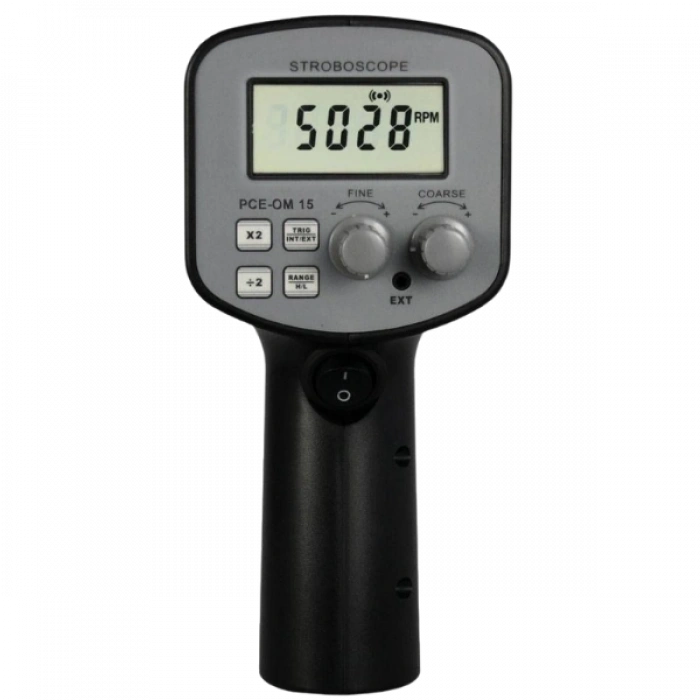 PCE-OM 15 Profesyonel Stroboskop | Endüstriyel Bakım ve Devir Kontrolü