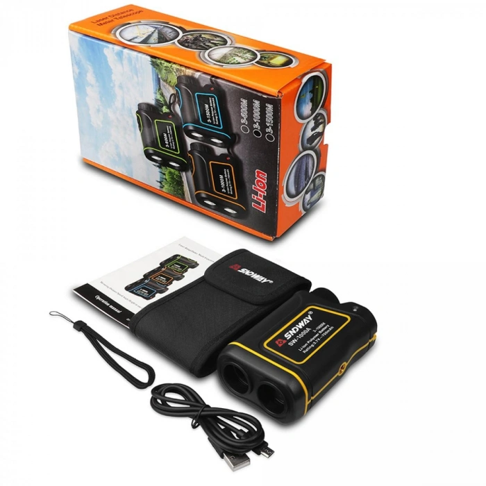 SW-1000A Profesyonel Teleskop Mesafe Ölçer | 1000 Metre