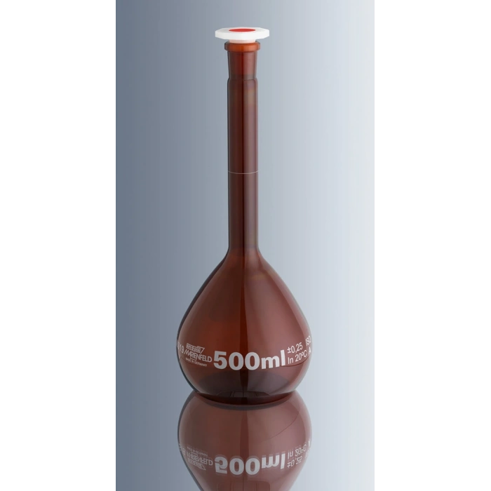 Balon Joje, Cam, Şilifli, Kapaklı, Amber, 50 ml, 1221