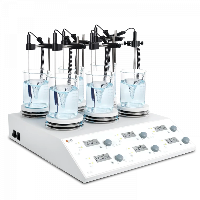 MS-H280-S6 paket Çok Kanallı (Isıtıcılı) Manyetik Karıştırıcı