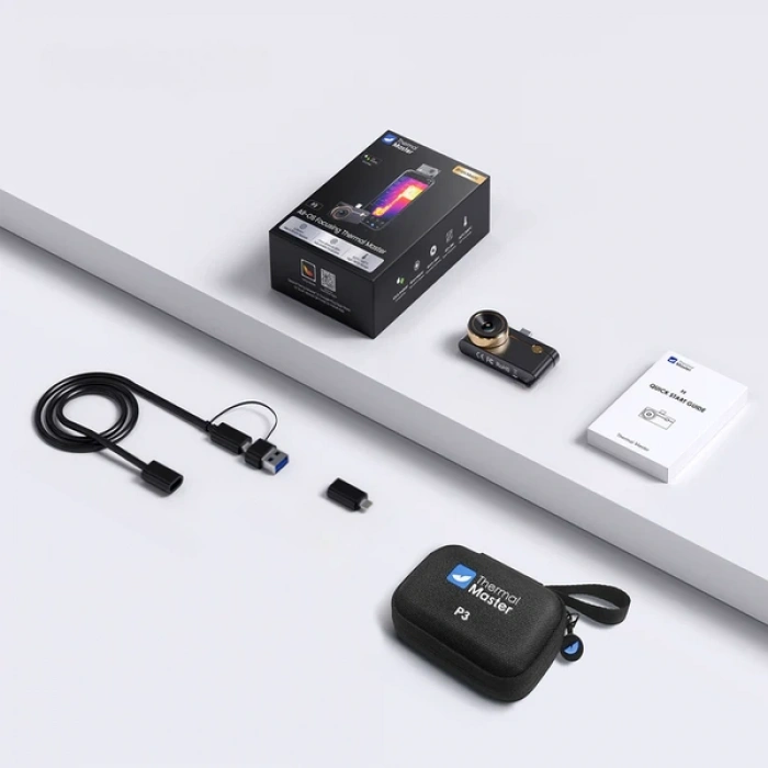 Thermal Master P3 Akıllı Telefonlar İçin Mobil Termal Kamera | iOS ve Android