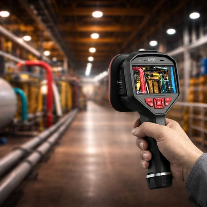 HIKMICRO AI56L Akustik Ses Görüntüleme Kamerası | Gaz Sızıntı Kamerası