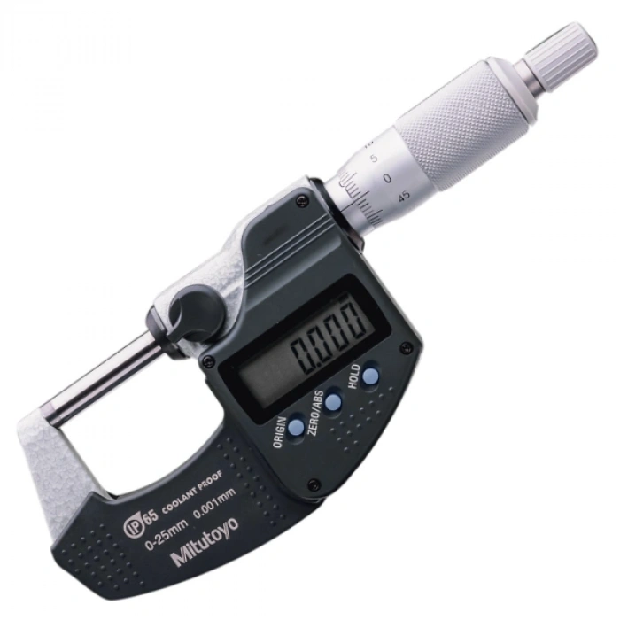 Mitutoyo 293-240-30 Dijital Dış Çap Mikrometresi IP65 | 0-25 mm