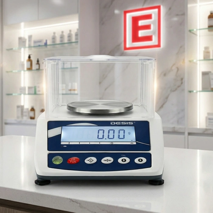 Desis BTU-M Bakanlık Onaylı Eczane Terazisi 600GR | 0.01GR