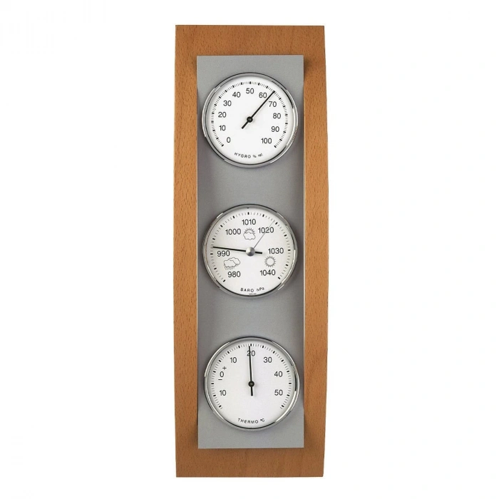 Ahşap analog hava istasyonu