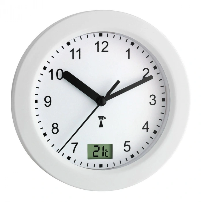 Analog radyo kontrollü banyo saati