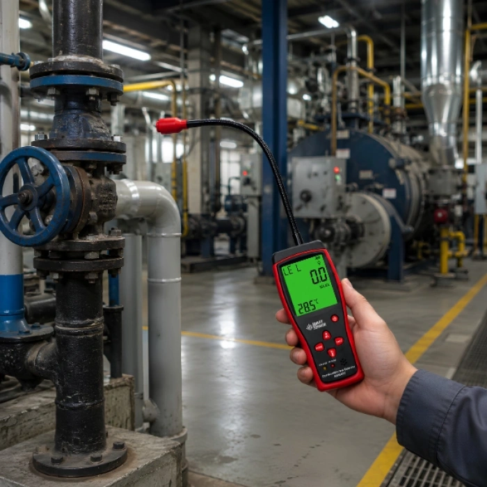 AS8800C Yanıcı Gaz Dedektörü | PPM ve LEL