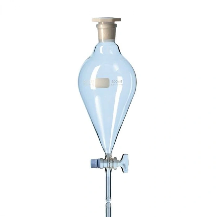 Ayırma Hunisi-Armudi Tip-Cam Musluklu 50 ml