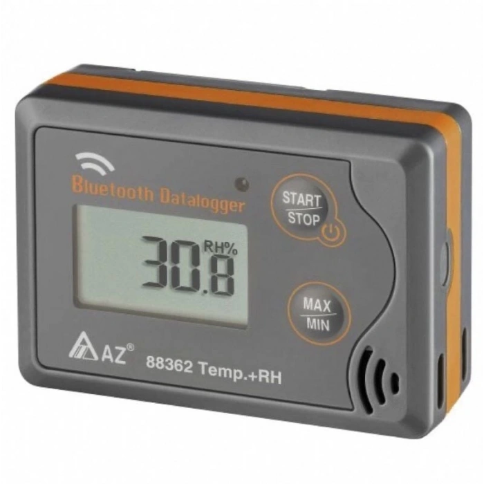 AZ 88362 Sıcaklık Nem Kayıt Cihazı Datalogger | Akıllı Telefon Uyumlu