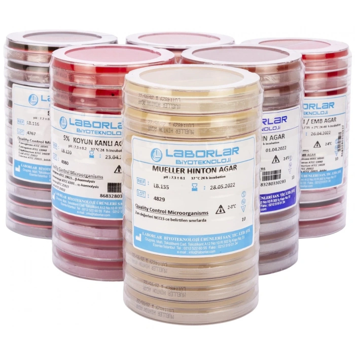 BAIRD PARKER AGAR 10 Adet X 90 mm