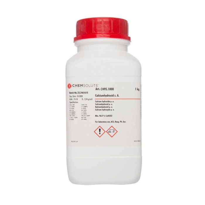 Calcium Hydroxide For Analysis P.A.,Acs,Reag. Ph Eur 1 Kg