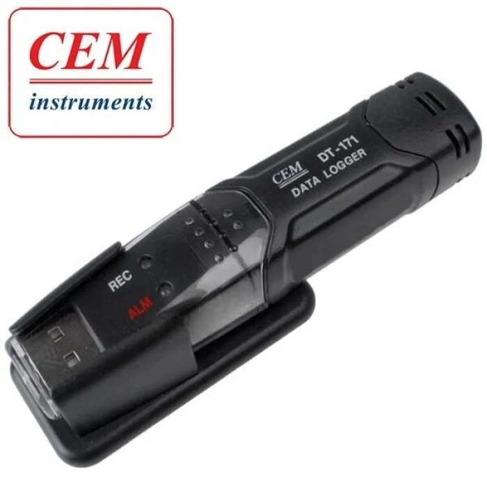 CEM DT-171 Sıcaklık ve Nem Kayıt Cihazı