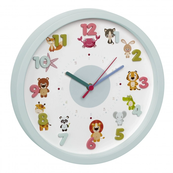 Çocuk duvar saati LITTLE ANIMALS | LITTLE MONSTERS