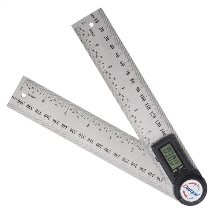Dasqua 1022-4200 Dijital Açı ve Uzunluk Ölçer 20CM
