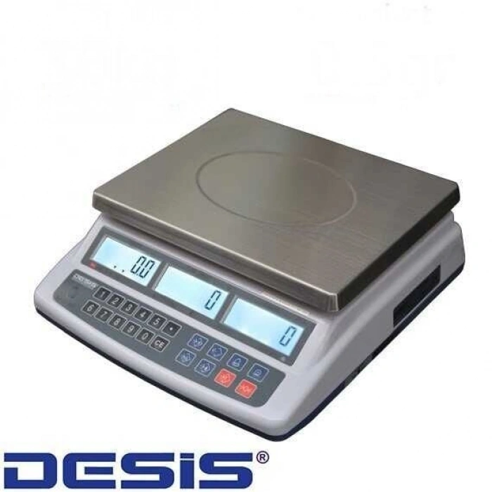 Desis AHC Dijital Hassas Sayıcı Terazi - Hassasiyet: 0.2 gr. Max: 15 kg.